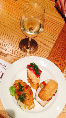 Photo of Delicious Tapas One of the many delicious tapas items during our Tapas Evening Walking Tour of Barcelona , Carol B - January 2016