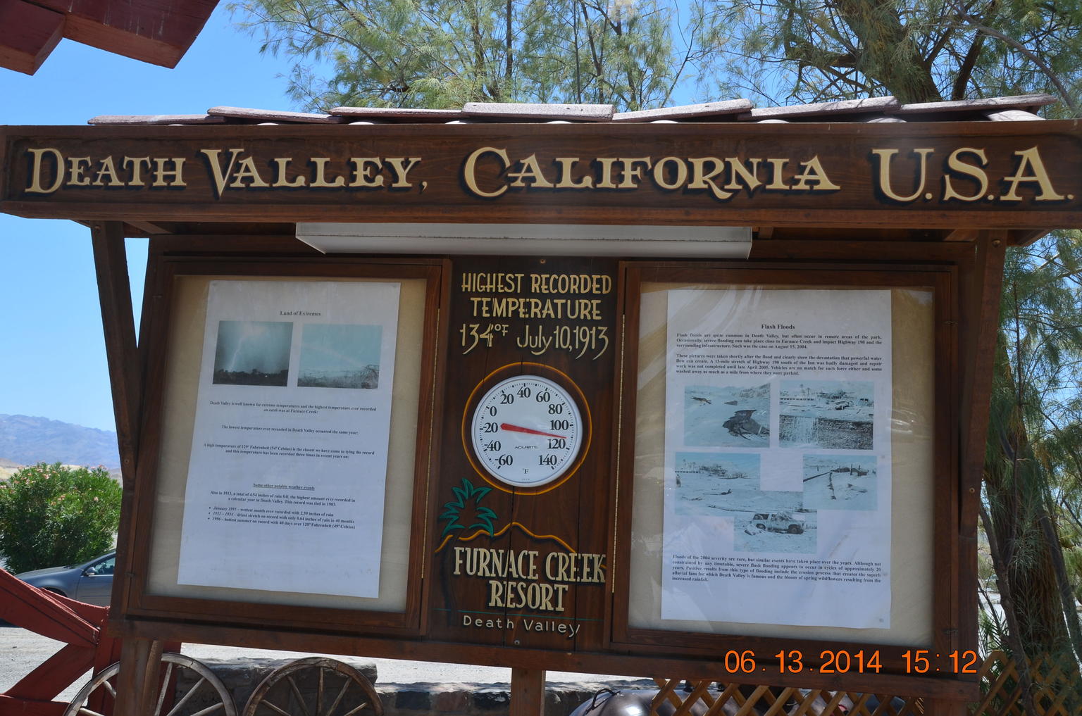 Furnace Creek at Death Valley