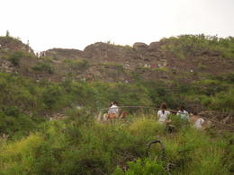 Photo of Switchbacks on the way up at Diamond Head. Photo of people going up the switchbacks at Diamond Head , Linda W - March 2014