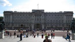 Photo of Buckingham Palace in all its glory It was tough to get back far enough, even with the wide-angle camera lens, to capture the enormity of the Palace., Corrie R - September 2009