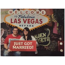 Photo of Photo before going into Madame Tussauds Photo before going into Madame Tussauds - We didnt actually get married but thought it would be fun to trick people at home, haha! When in Vegas.. , Amy L - February 2015