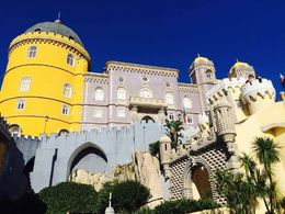 Photo of Sintra Castle This is the beautiful Sintra castle, perched high on the top of the Sintra mountain. , Gretchen P - January 2016