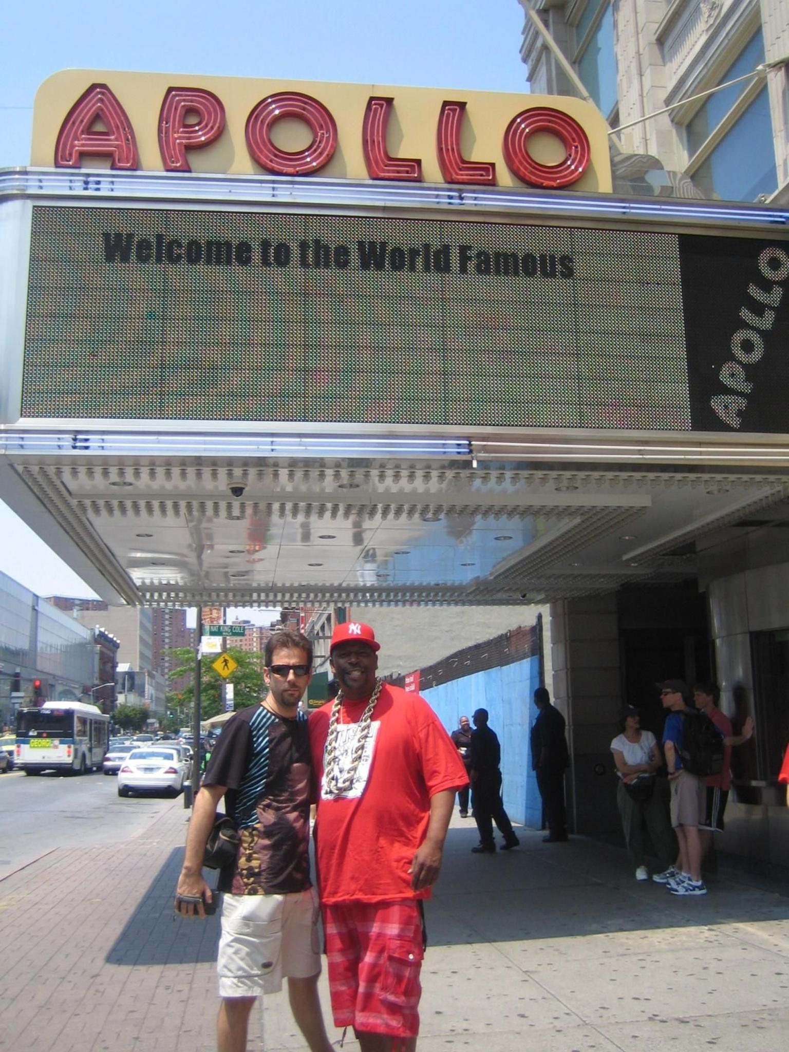 Me & Caz at The Apollo