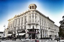 Photo of The Bristol hotel. The Bristol hotel is a luxury 5 star hotel lining Warsaw's royal way. , David Lally - October 2015