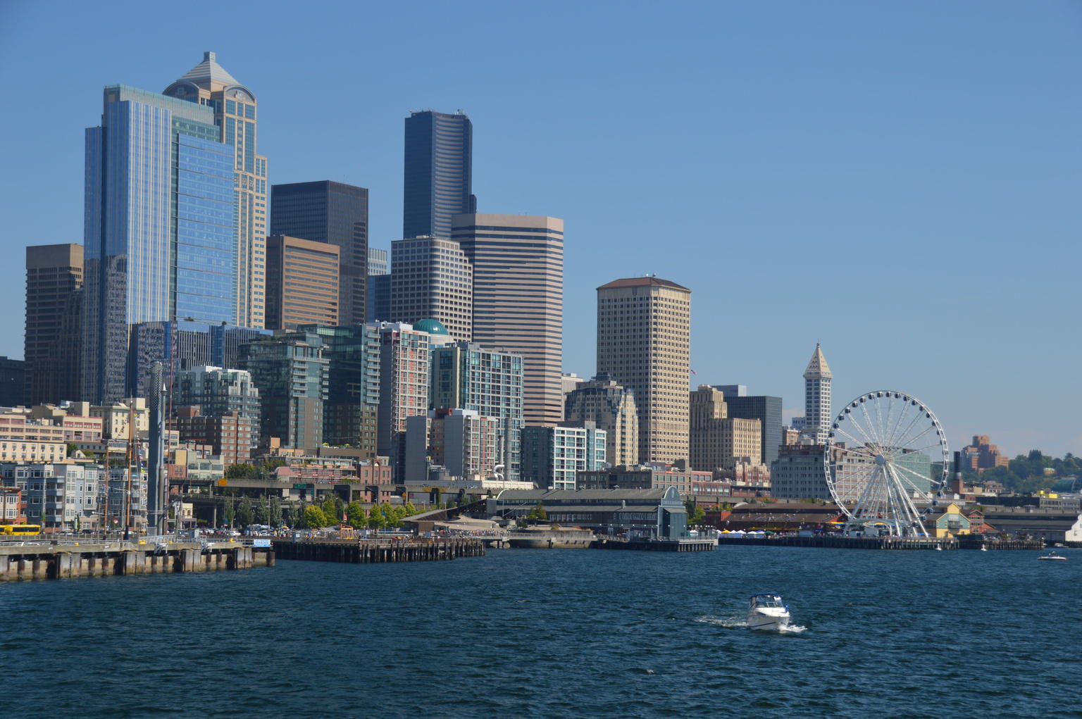 Seattle harbor view