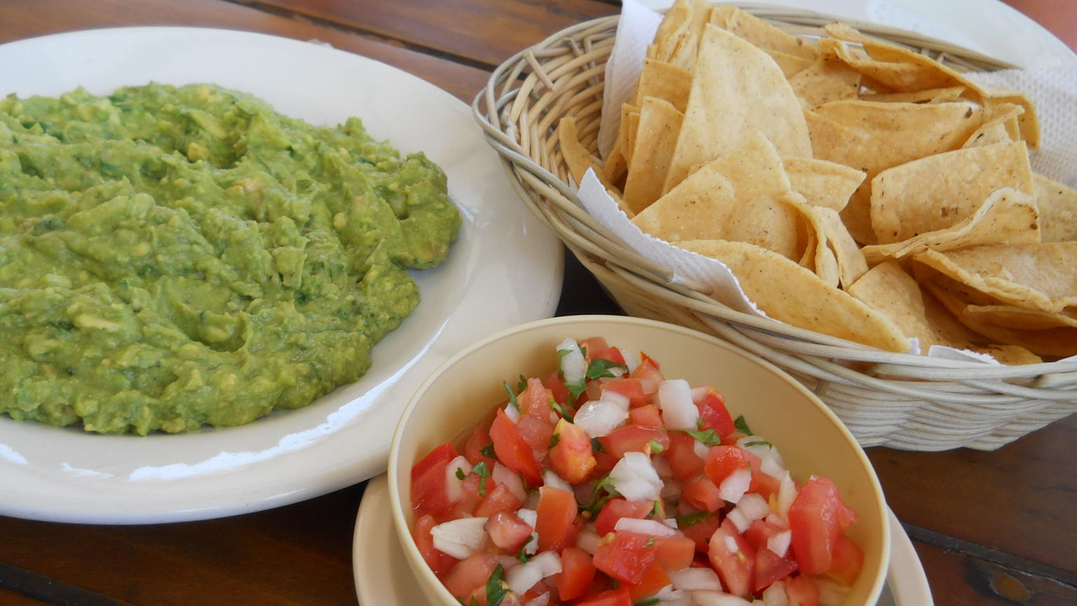 Food at Playa Uvas