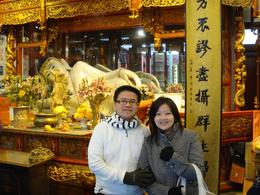 Photo of Jade Buddha Temple This is the reclining Buddha, just one of the images within the Jade Buddha Temple complex - November 2011