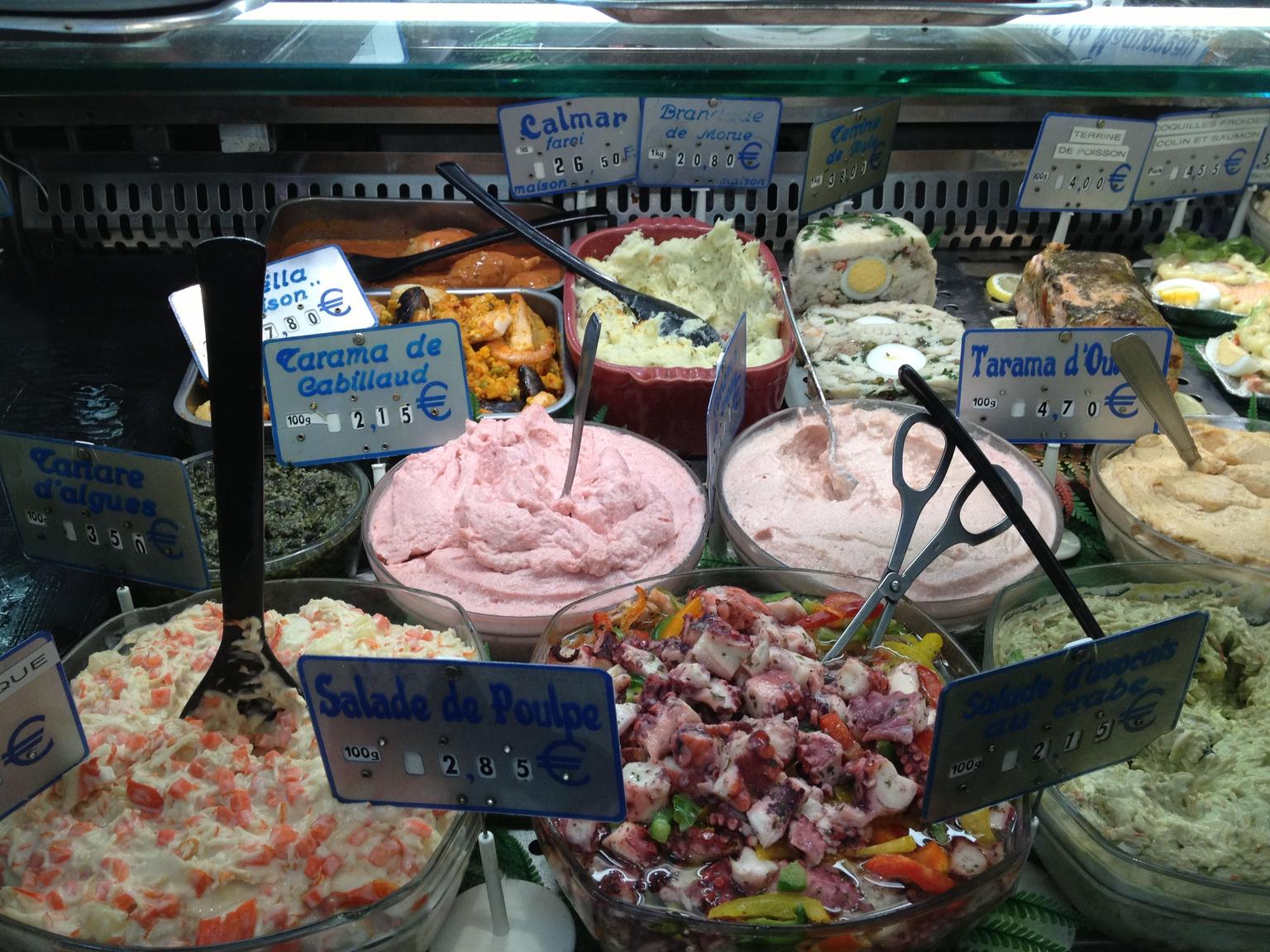 The Paris marketplace