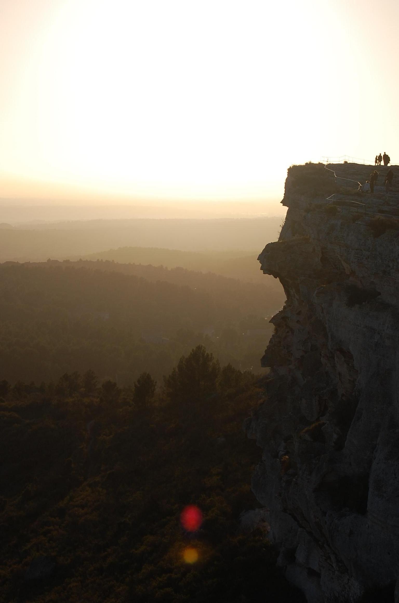 View from Les Baux