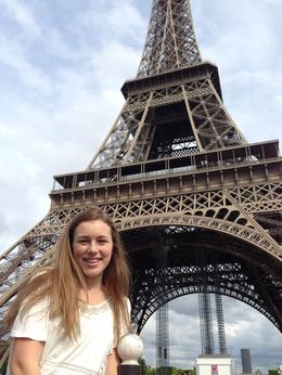 Photo of Daughter's first visit to Eiffel Tower My daughter and I had such fun skipping the line and touring every level of the tower. The views are spectacular, of course, and the whole experience is not to be missed. Well worth the cost. , Ann B - June 2014