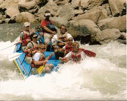 Photo of Arkansas River rafting White-water rafting on the Arkansas River, near Buena Vista, Colorado , Leah - May 2011