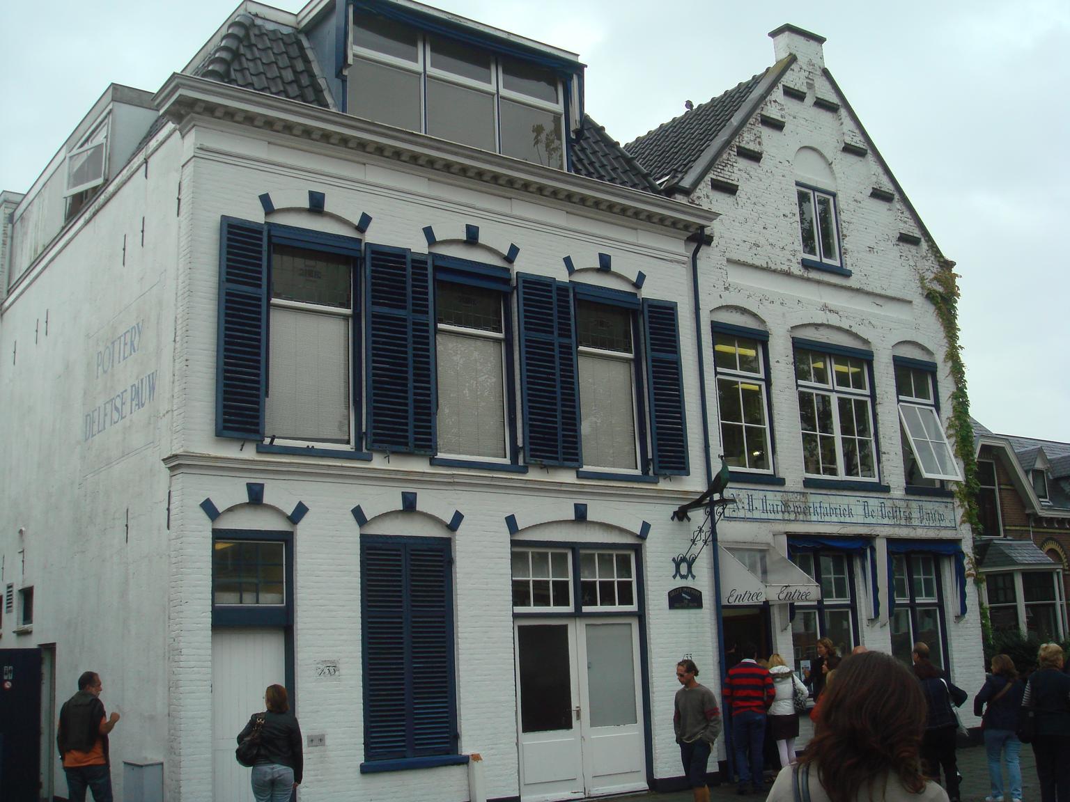 Delft pottery visit