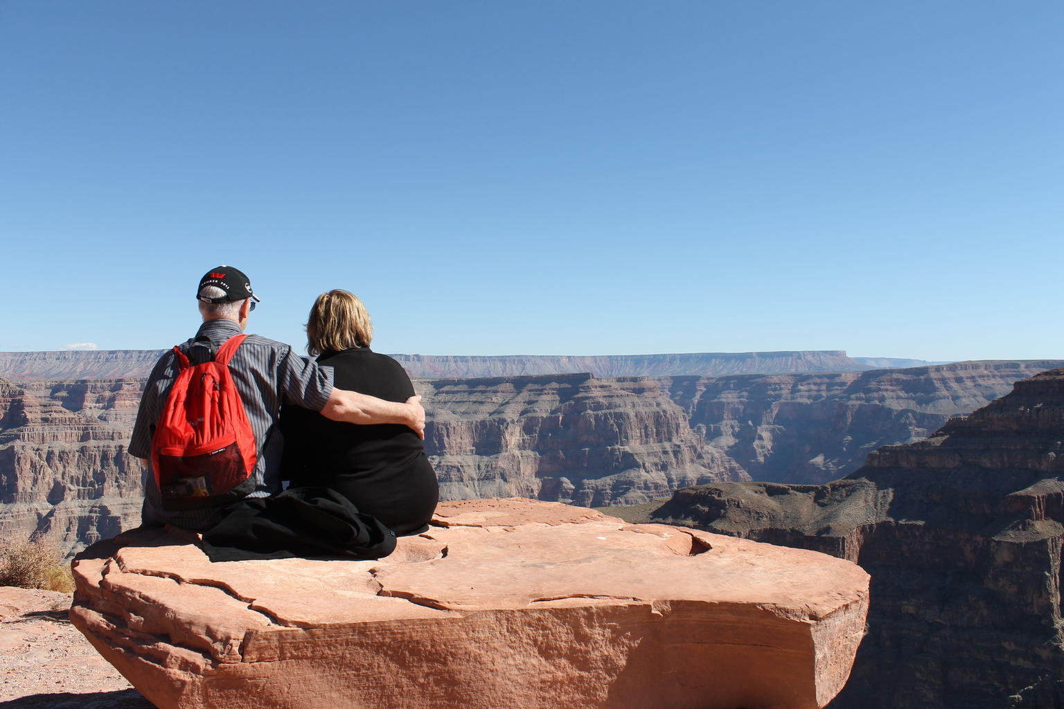 Looking out over the Canyon
