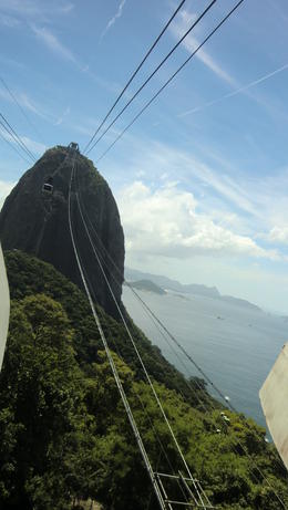 Photo of 02-17-12 61 cable car ride, from Sugar Loaf Mtn. level 1 to Sugar Loaf Mtn. level 2 , Walter C - March 2012