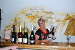 Photo of The owner of the family winery A wonderful visit to a small producer. Very informative and charming. , Andrea D - July 2014