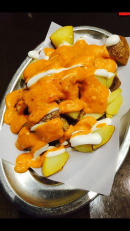 Photo of Delicious Tapas One of the many delicious tapas items during our Tapas Evening Walking Tour of Barcelona , Carol B - January 2016