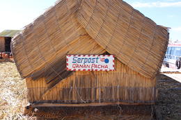 Photo of Post Office Post office of the Uros. They said you can send postcards from the only floating post office in the world. I was a bit skeptical, Bandit - July 2014