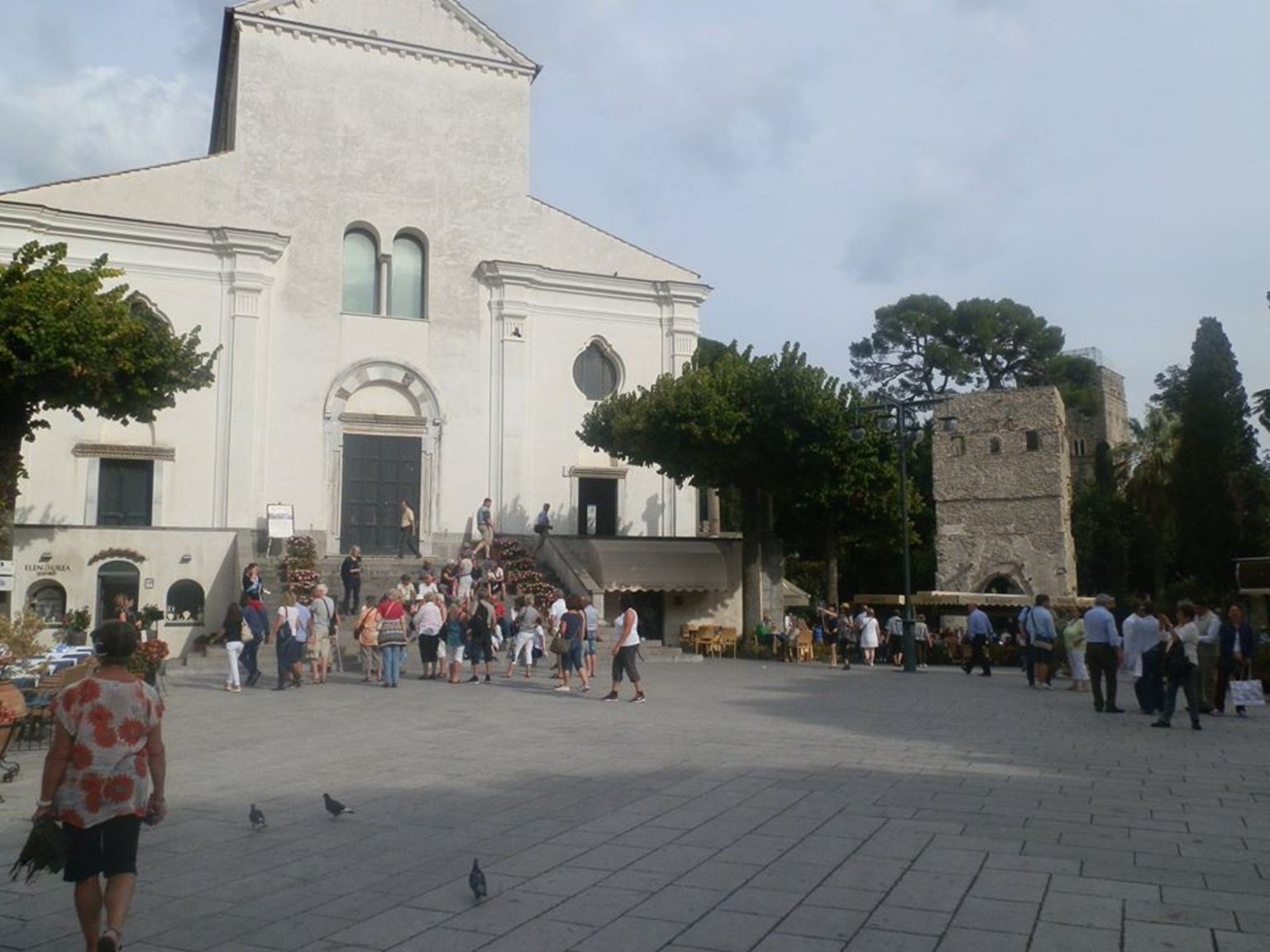 The main square in Ravello