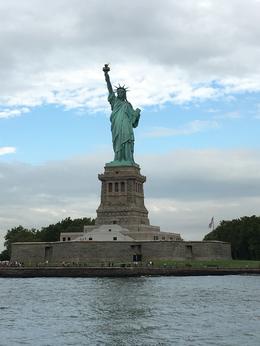Photo of Lady Liberty In All Her Glory On the ferry from Manhattan to Liberty Island. The Tour Guide secured us perfect placement on the ferry to see the Statue of Liberty on approach. , Michelle G - August 2016