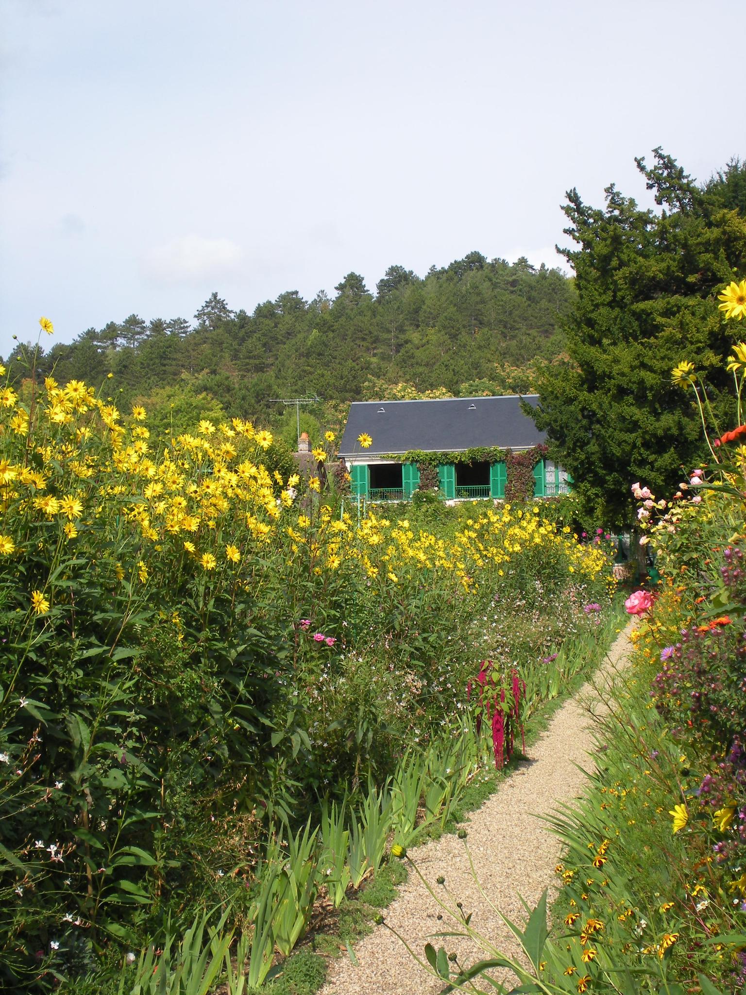 Monet's garden and house
