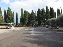 Photo of A view of the Catacomb site from the parking lot First thing that caught me were the trees, ask your guides about them, they serve a purpose and are selected for a very important attribute of them, fascinating bit of trivia. , John L - December 2014
