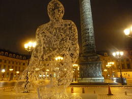 Photo of Place Vendome We were intrigued by this statue near Napoleon's column, and wondered if it was a tribute to Chopin! , Herb - October 2012