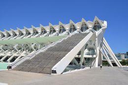 Photo of Principe Felipe science museum. Another impressive angle view of the science museum of Valencia. , David Lally - May 2015