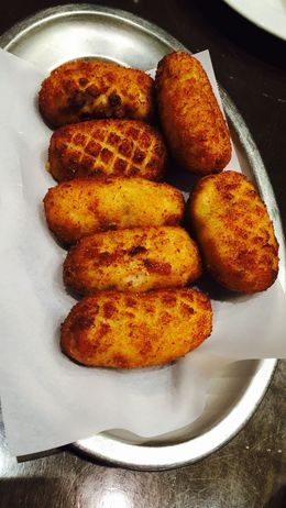 Photo of Delicious Tapas One of the many delicious tapas items during our Tapas Evening Walking Tour of Barcelona , Carol B - January 2016