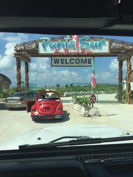 Photo of Phillipe getting us entrance to Punta Sur Breathtaking sights as we await to enter Punta Sur. , Tasha S - September 2016