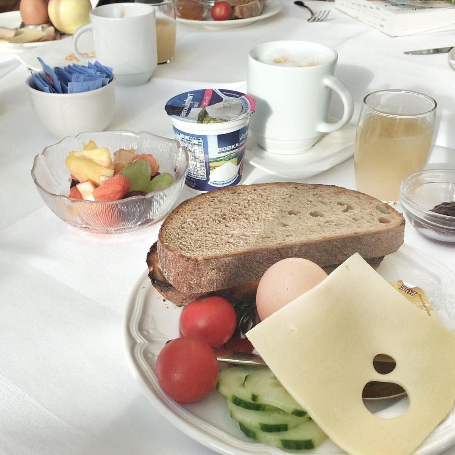Breakfast at Hotel Muller