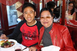 Photo of A memorable experience My son Lorenzo and his grandma Auring enjoying the ride. , Pedro L - January 2013