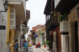 Photo of Old Town Very colorful buildings reminiscent of Spain all around the area. , Harvie Hopkins - September 2016