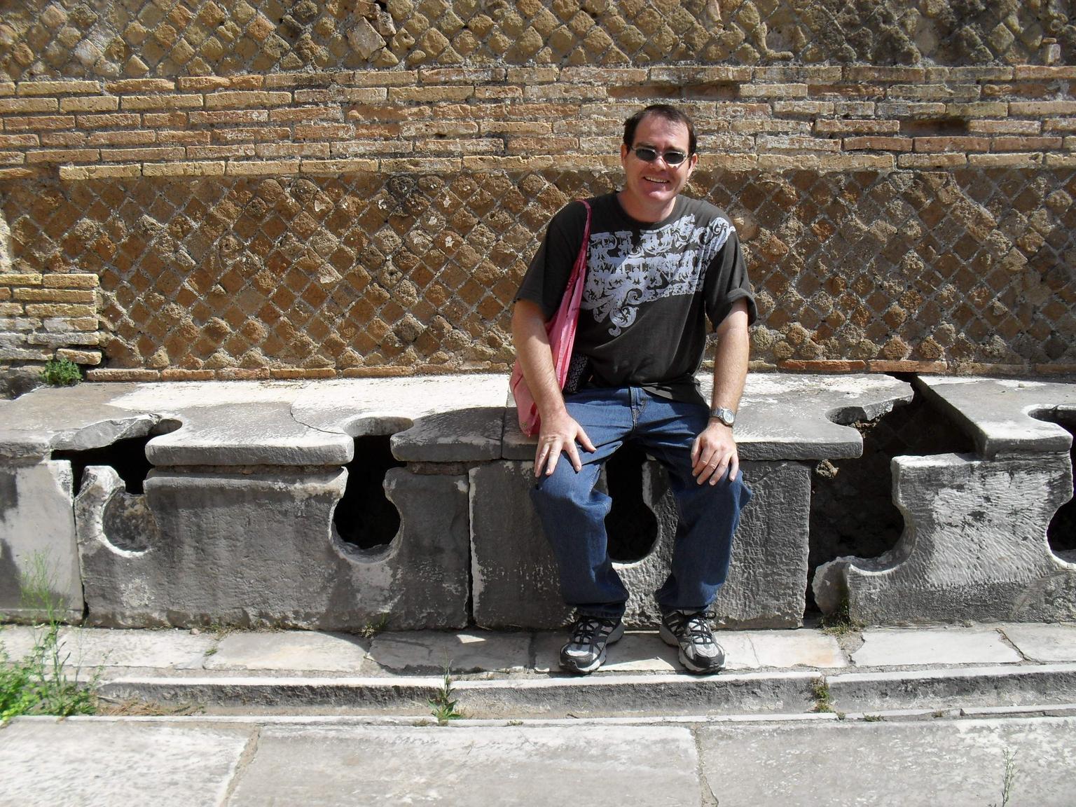 Public toilets Ancient Ostia