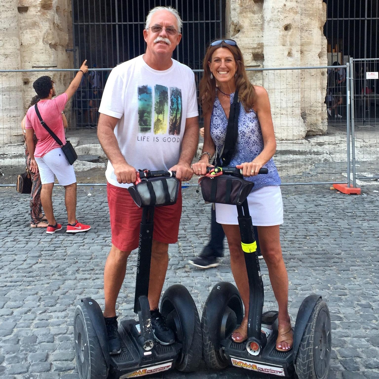 Segway through Rome in a day