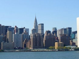 Photo of Skyline Chrysler Building Taken from the water a nice view of the NYC skyline., kellythepea - October 2010
