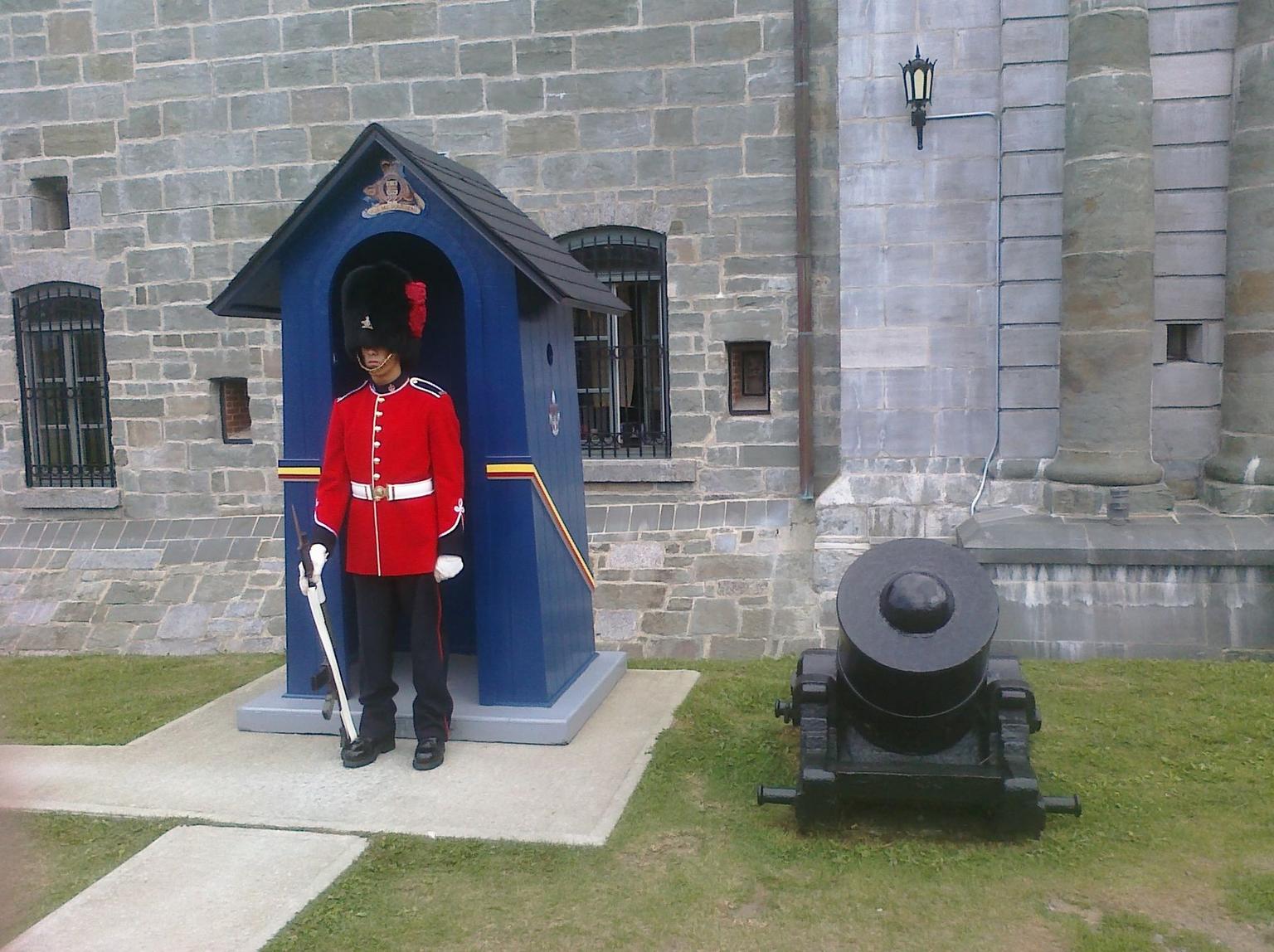 Ceremonial guard at the Citadel