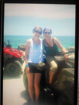 Photo of Chloes Point stop Mario took this picture of my sister and I at Chloe's Point. I've never been someplace that beautiful! Took my breath away! , Rebecca G - May 2016