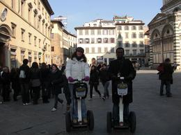 Photo of Florence Segway- February 15, 2010 Place: Piazza Duomo. My wonderful guide and me. - March 2010