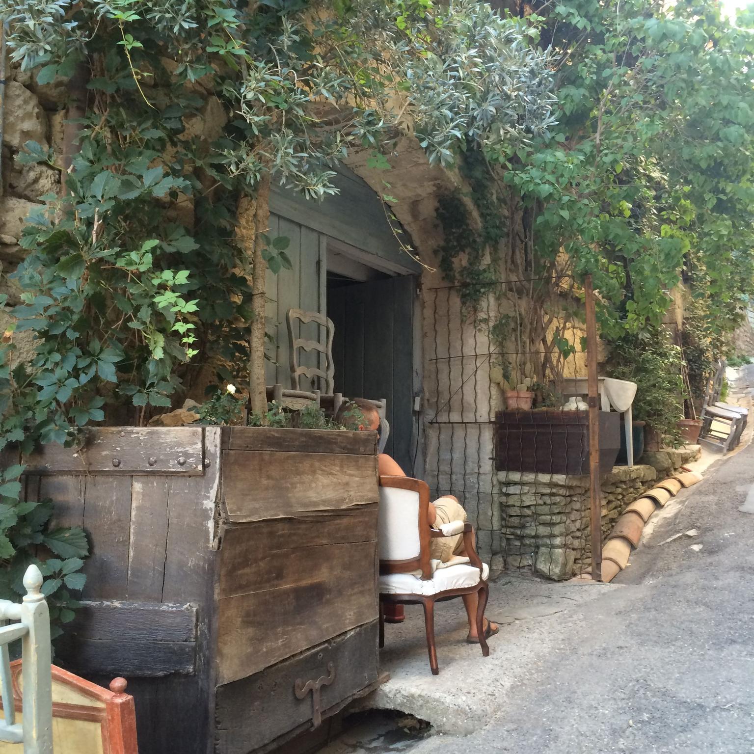 A typical village scene