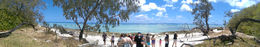 Photo of Lady Musgrave Island Panoramic view from the far side of Lady Musgrave Island out the Coral Sea , Rob L - January 2016