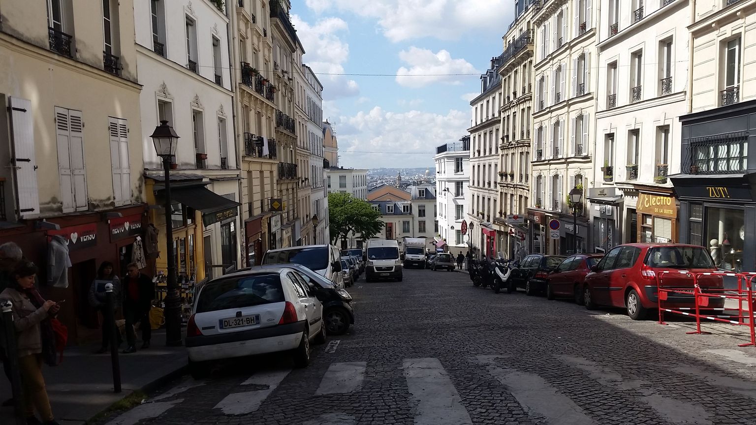 Pretty view in Montmatre!