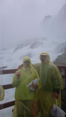 Photo of Cave of the winds, Niagara My parents at the Cave of the winds, Niagara. Be prepared to get wet ! My Mum laughed the whole way round, so much spray I didn't get as many photos as I'd have liked, but very much worth doing, it ... , Gary h - August 2015