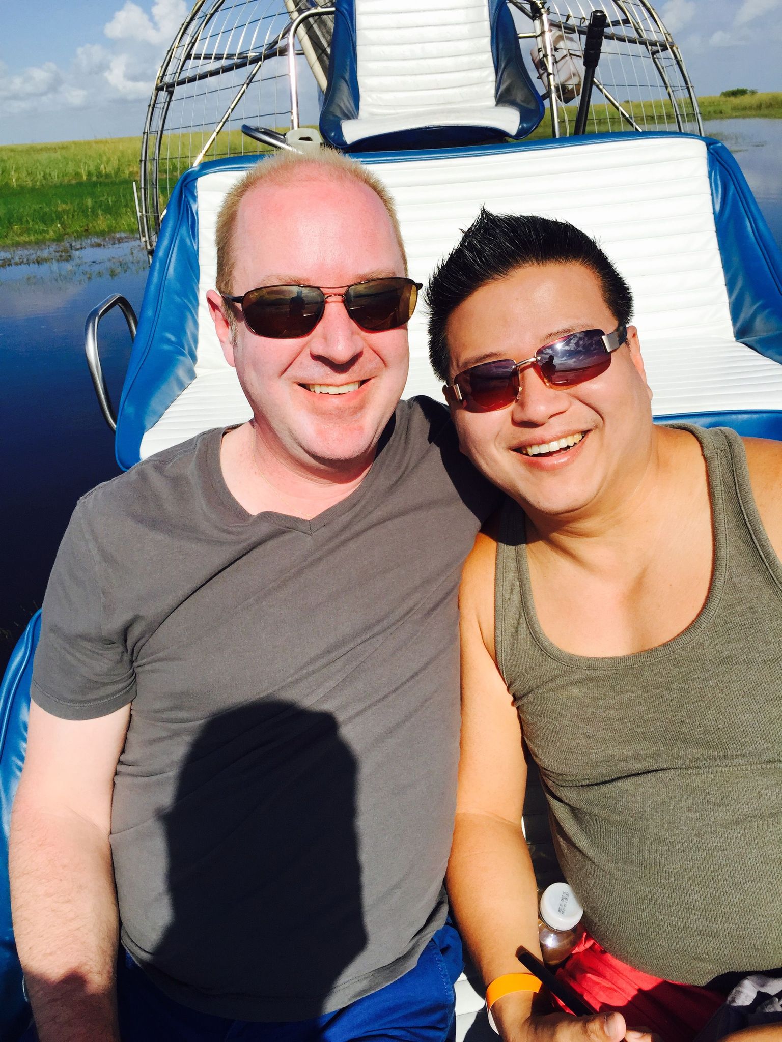 Riding the Airboat in style