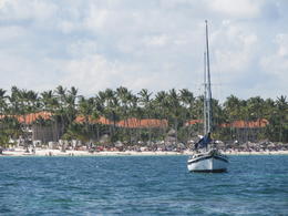 Photo of What a view! This was the view leaving the beach and headed to snorkel with the sharks and sting rays. , Kelly E - January 2014