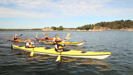 Photo of Kayaking Tour of Stockholm Archipelago There is nothing like kayaking through the Archipelago in Stockholm! - March 2012