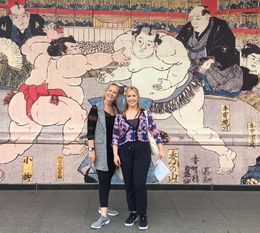 Photo of Sumo Wrestling in Tokyo! Loved this experience, especially with my fabulous traveling partner... my daughter Morgan! , babbsbud - May 2016