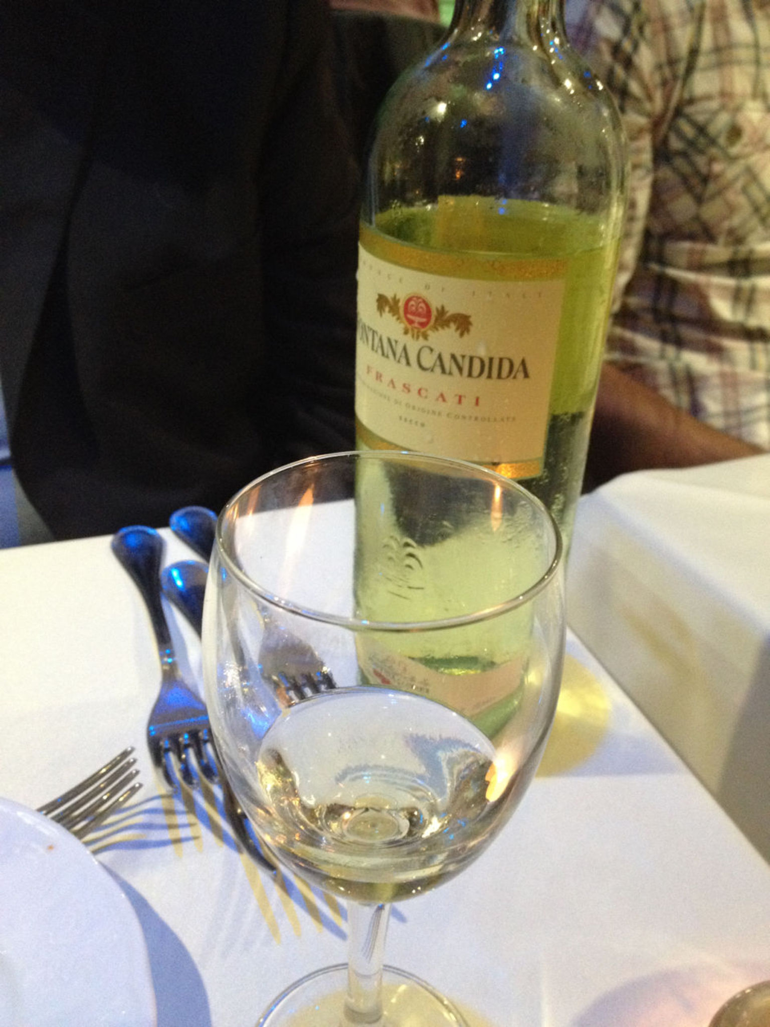 Bottle of Frascati