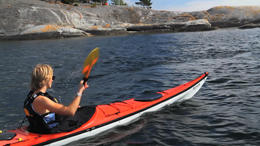 Photo of Kayaking Tour of Stockholm Archipelago There is nothing like kayaking through the Archipelago in Stockholm! - March 2012