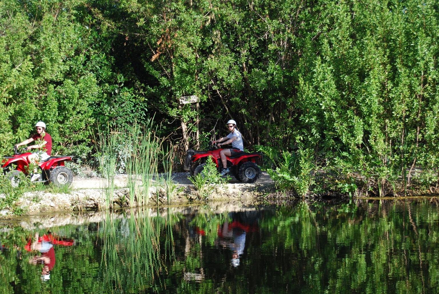 Riding by the water: Cancun by ATV