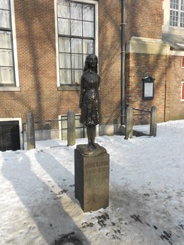 Photo of Anne Frank Memorial We made this our first stop since all reviews I had read said lines to enter the house could be really long. , LAFRAGIA M - February 2013